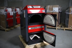 Котел твердотопливный Atmos DC 25 S пиролизный, с вентилятором Фото - 2