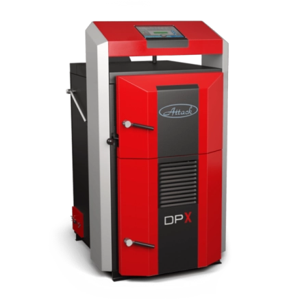 Котел твердопаливний ATTACK 45 DP STANDARD