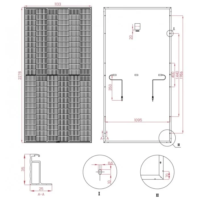 Монокристаллическая солнечная батарея AXIOMA energy AXM144-11-182-545 11BB half cell 545 Вт Фото - 1