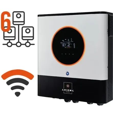 Гибридный инвертор AXIOMA energy ISMPPT BFP 11000 (Wi-Fi + комплект для параллельного подключения) 48 В