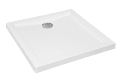 Піддон квадратний BESCO AQUARIUS SlimLine 90х90х3/5.5 см