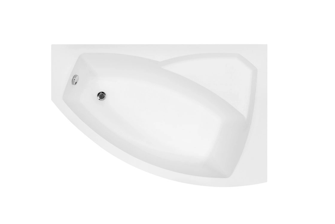 Ванна акриловая BESCO RIMA 150х95 Правая (соло) без ног