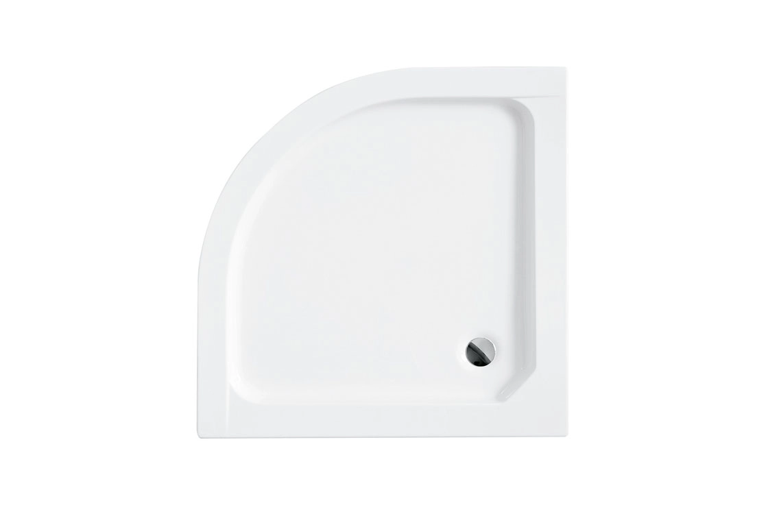 Піддон півкруглий BESCO ALEX  90х90х4/16 см + ноги