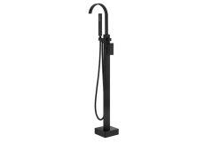 Змішувач до ванни вільностоячий BESCO MODERN II чорний матовий