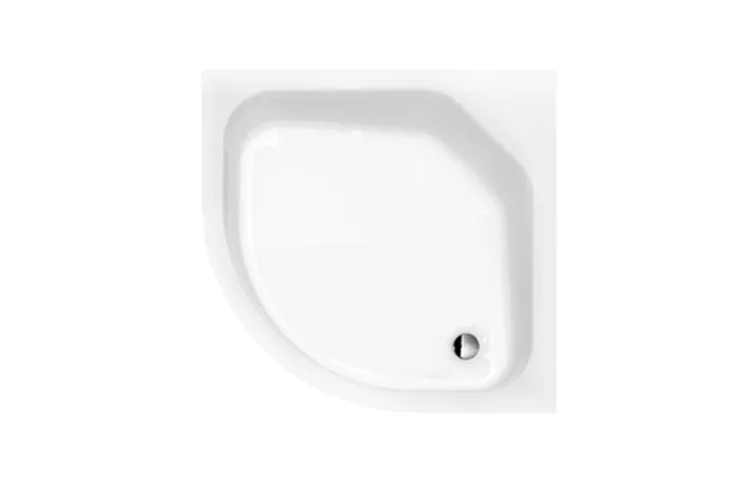 Піддон півкруглий BESCO DIPER II 80Х80Х15/28,5 + ноги