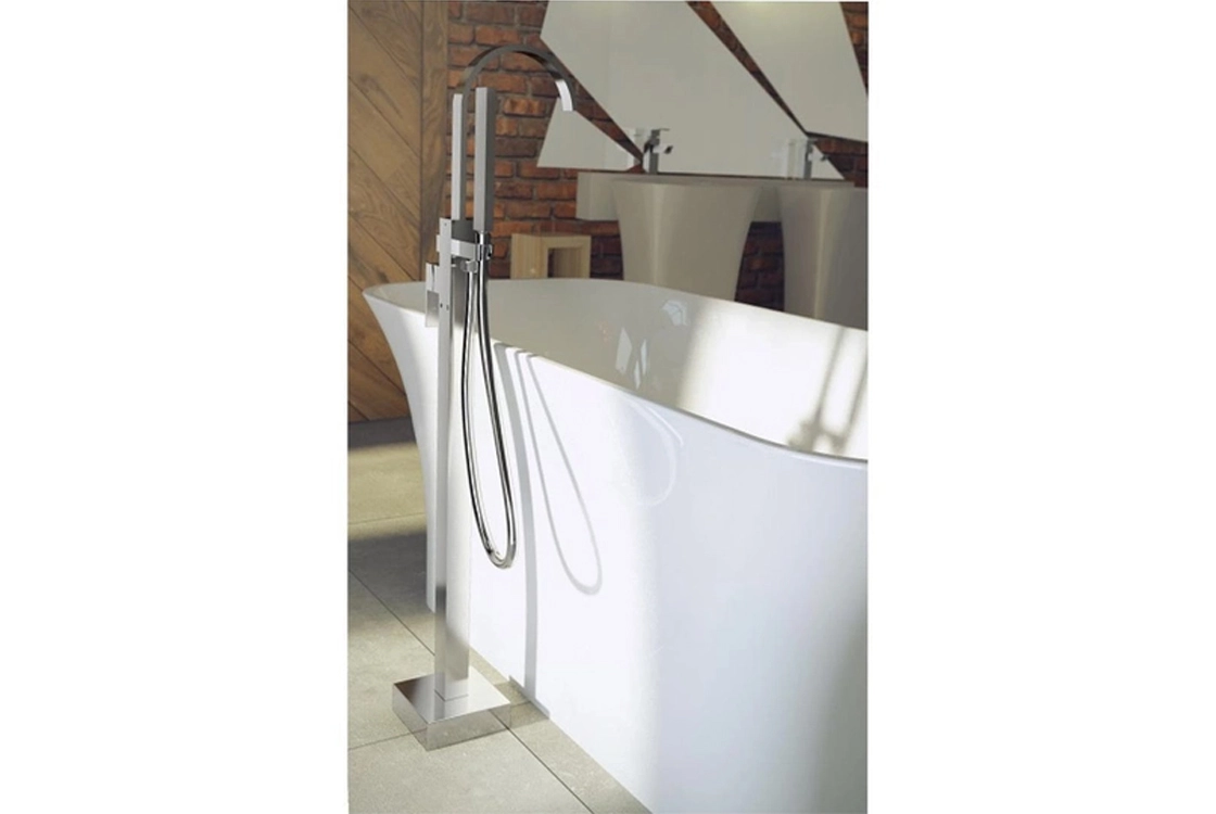 Смеситель для ванны свободностоящий BESCO MODERN II хром Фото - 2