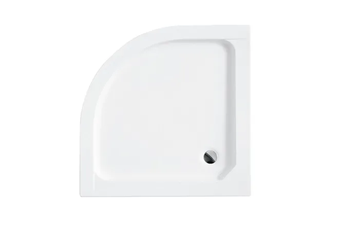Поддон полукруглый BESCO ALEX 80х80х4/16 см + ноги