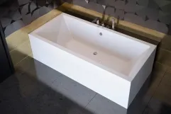Ванна акриловая BESCO QUADRO 190х90 без ног, БЕЗ отверстий под ручки, без ручек Фото - 2
