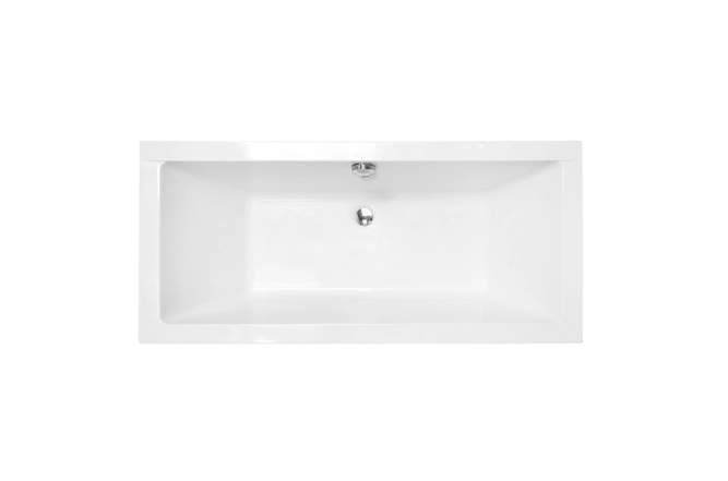Ванна акрилова BESCO QUADRO 190х90 без ніг, БЕЗ отворів під ручки, без ручок