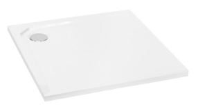 Піддон квадратний BESCO ACRO UltraSlim 90х90x2/3.5 білий Фото - 2