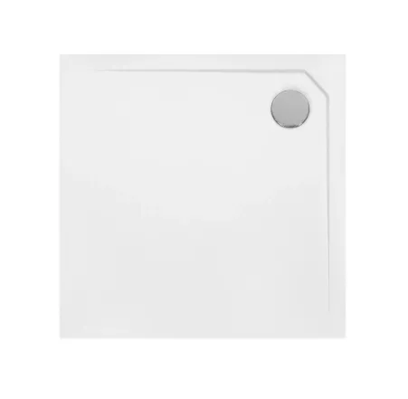 Піддон квадратний BESCO ACRO UltraSlim 90х90x2/3.5 білий