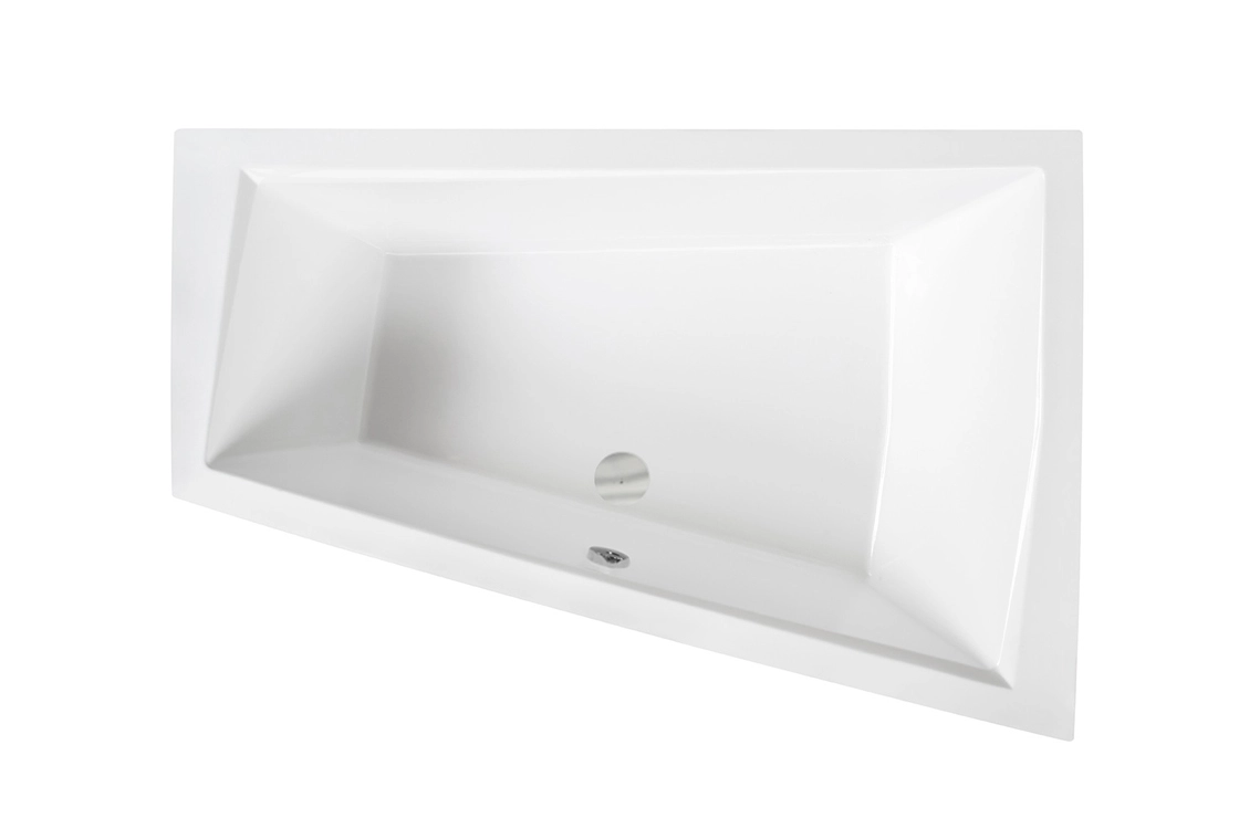Ванна акрилова BESCO INTIMA DUO 170x125 Права (соло) без ніг