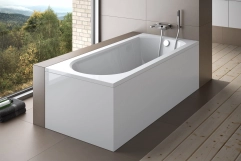 Ванна акрилова BESCO INTRICA 150х75 (соло) без ніг Фото - 1