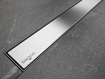 Лінійний душовий трап BESCO Virgo Duo 80