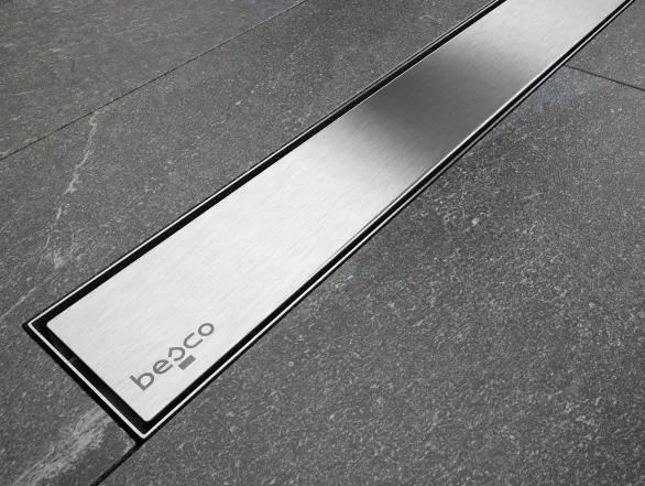 Лінійний душовий трап BESCO Virgo Duo 80