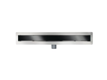 Лінійний душовий трап BESCO Virgo Black 70 Фото - 3