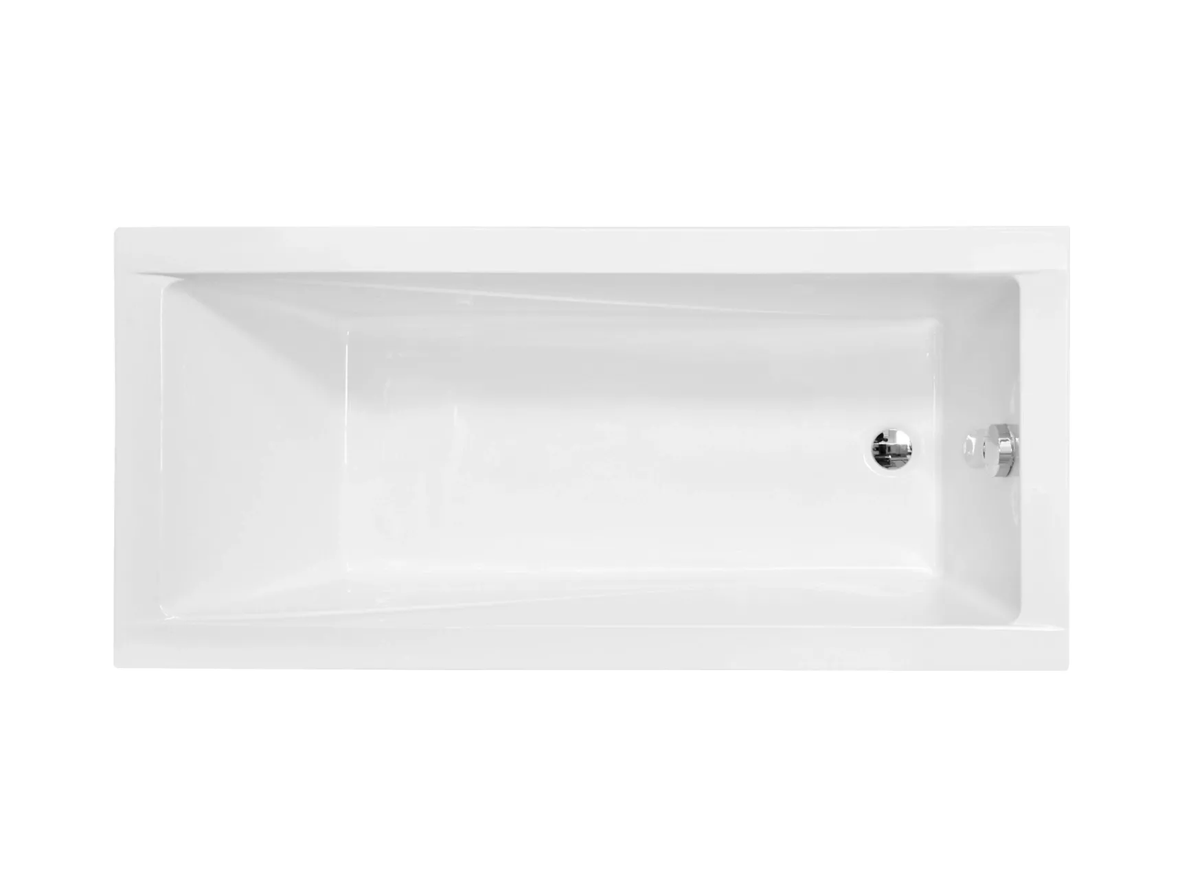 Ванна акрилова BESCO MODERN SLIM 180х80 (соло) без ніг