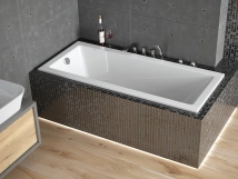 Ванна акриловая BESCO MODERN SLIM 180х80 (соло) без ног Фото - 3