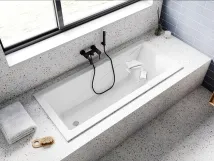 Ванна акрилова BESCO MODERN SLIM 180х80 (соло) без ніг Фото - 1