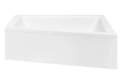 Ванна акрилова BESCO INTIMA 150x85 Права (соло) без ніг Фото - 1