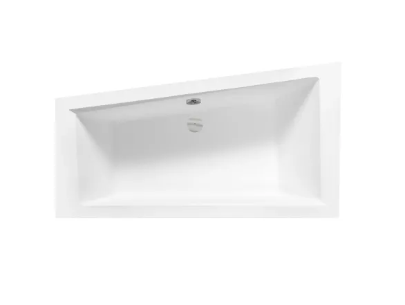 Ванна акрилова BESCO INTIMA 150x85 Права (соло) без ніг