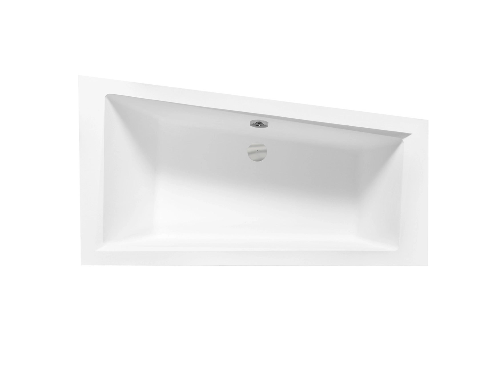 Ванна акриловая BESCO INTIMA 150x85 Левая (соло) без ног