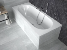 Ванна акриловая BESCO VITAE SLIM 180х80 (соло) без ног Фото - 1