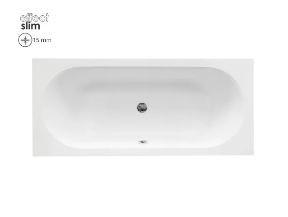 Ванна акриловая BESCO VITAE SLIM 180х80 (соло) без ног