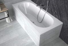 Ванна акрилова BESCO VITAE SLIM 160х75 (соло) без ніг Фото - 1