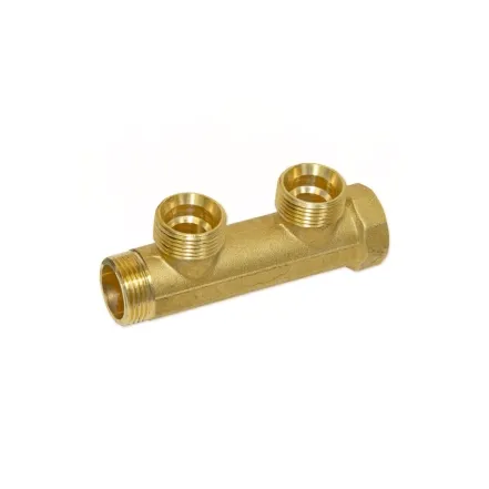 Коллектор BIANCHI Ø1" х 2 х 3/4" ЗР латунь ADZ brass I=50 мм