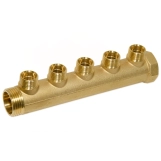 Коллектор BIANCHI Ø3/4" х 5 х 1/2" ЗР латунь I=36 мм Фото - 1
