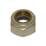 Гайка з кільцем Bianchi Ø15 х 1/2" нікель (215GN4250G)