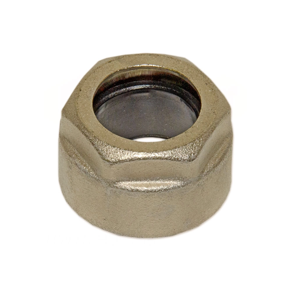 Гайка с ниппелем Bianchi Ø18 х 3/4" никель (218EC5280G)