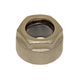 Гайка с ниппелем Bianchi Ø18 х 3/4" никель (218EC5280G)