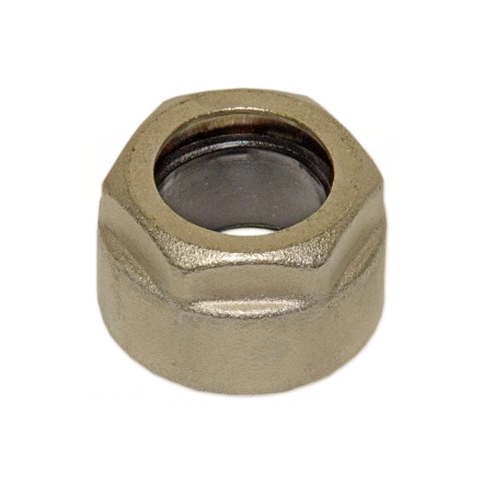 Гайка з ніпелем Bianchi Ø18 х 3/4" нікель (218EC5280G)
