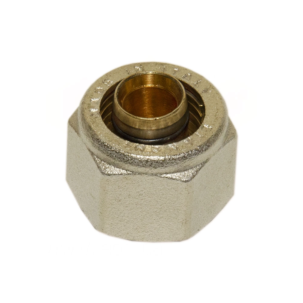 Гайка з ніпелем Bianchi Ø16 х 2,0 х 1/2" нікель (2190N00403)