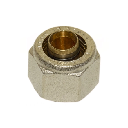 Гайка з ніпелем Bianchi Ø16 х 2,0 х 1/2" нікель (2190N00403)
