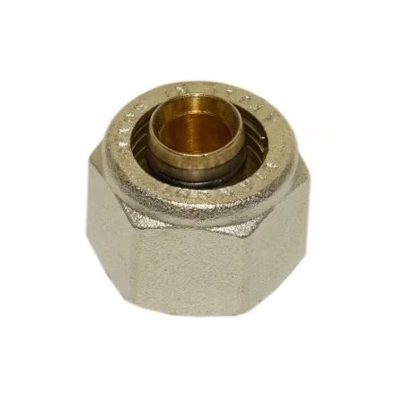 Гайка з ніпелем Bianchi Ø16 х 2,25 х 1/2" нікель (2190N00405)