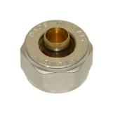 Гайка с ниппелем Bianchi Ø16 х 2,0 х 3/4" никель (219EC00503)