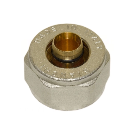 Гайка з ніпелем Bianchi Ø16 х 2,25 х 3/4" нікель (219EC00505)