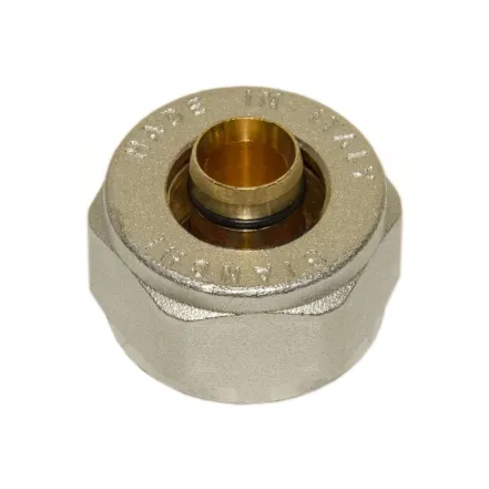 Гайка с ниппелем Bianchi Ø16 х 2,25 х 3/4" никель (219EC00505)