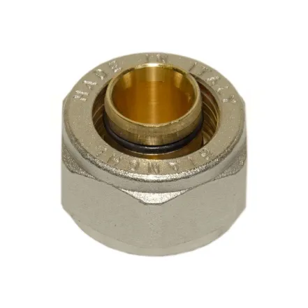 Гайка с ниппелем Bianchi Ø20 х 2,5 х 3/4" никель (219EC0050M)