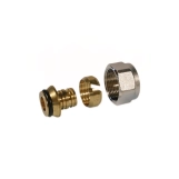 Гайка с ниппелем Bianchi для Pex Ø16 х 2,0 х 1/2" никель (2200N00403) Фото - 1