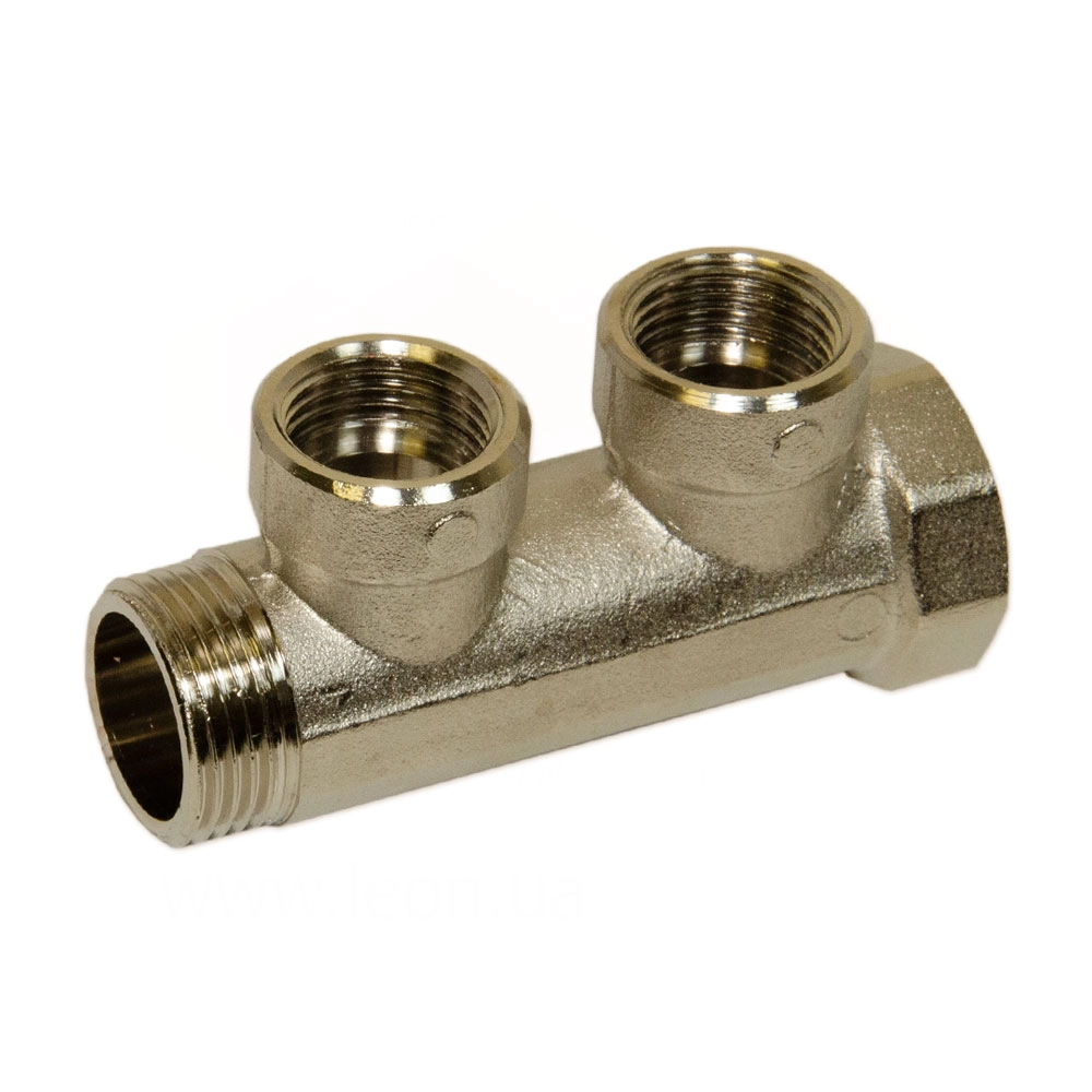 Колектор BIANCHI Ø3/4" х 2 х 1/2" ВР  латунь  I=36 мм Фото - 1