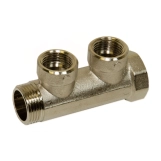 Колектор BIANCHI Ø3/4" х 2 х 1/2" ВР  латунь  I=36 мм Фото - 1