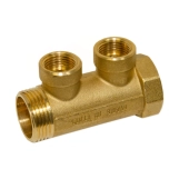 Колектор BIANCHI Ø3/4" х 2 х 1/2" ВР  латунь  I=36 мм Фото - 2
