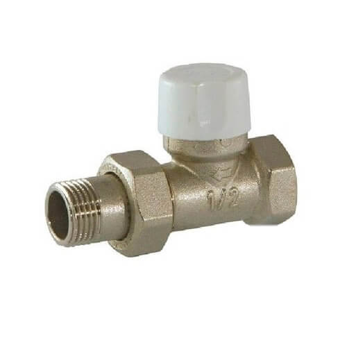 Кран радиаторный отсекающий Ø3/4" прямой BIANCHI (4040N00500)