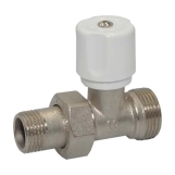 Кран радиаторный Ø1/2" х 3/4 "E (евроконус) прямой BIANCHI (413DE00400)