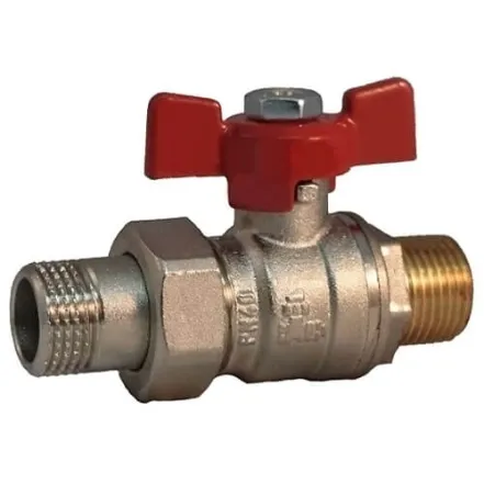 Кран-американка шаровой BIANCHI Ø1/2" НН