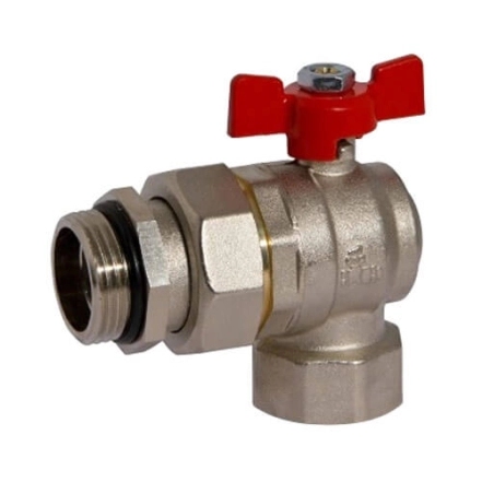 Кран-американка угловой шаровой BIANCHI Ø3/4"